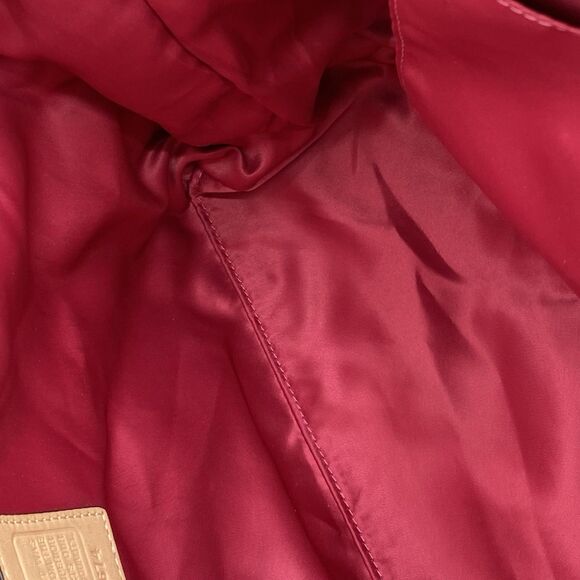 Coach Poppy Daisy Liquid Gloss Black Shoulder Bag Tote 18674 - Picture 11 of 16